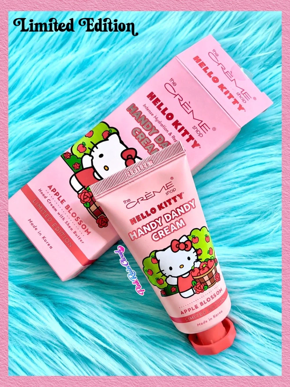 Crème Shop x Sanrio Hello Kitty Apple Blossom Hand Cream Limited Edition